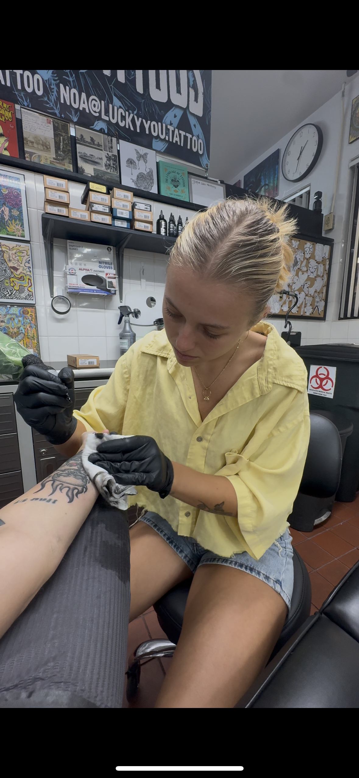 Bleu's Tattoos